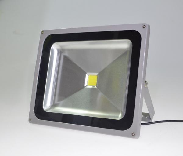 LED投光器30Ｗ 銀 昼光色 ノーマル 防水屋外照明屋台移動販売車