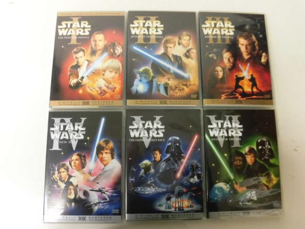 ☆STAR WARS スターウォーズ DVD エピソードⅠ～Ⅵ 6巻セット スター