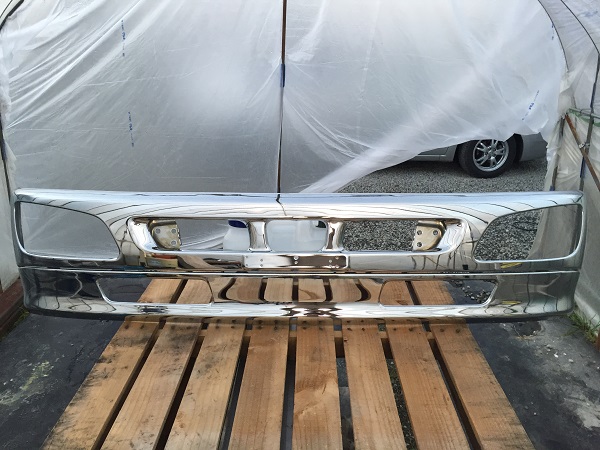 レンジャープロ 標準用 純正メッキ フロントバンパー 未使用品