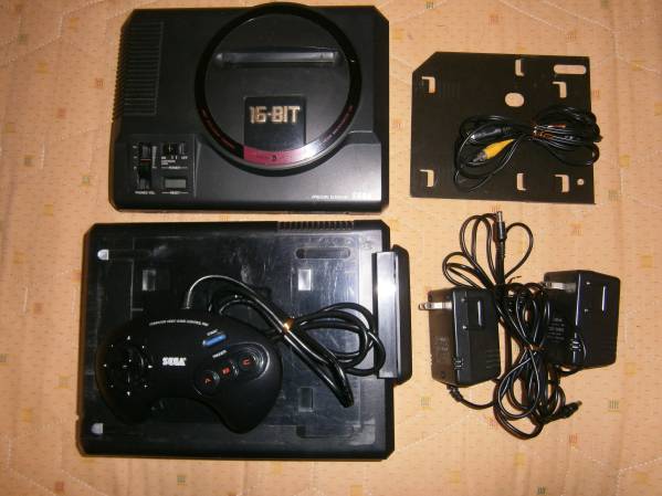 ◆ メガドライブ本体＋メガCD本体 ジャンク品 SEGA セガ ◆