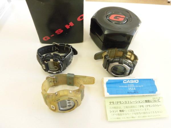 ジャンク☆G-SHOCK ジーショック 時計セット☆yo ジャンク CASIO