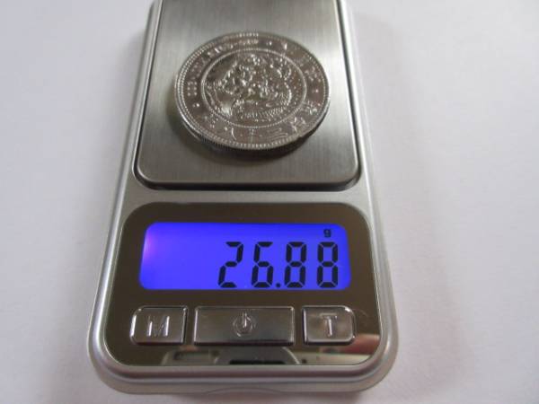 明治28年 「一円銀貨 Yahoo!オークション - の落札 一圓銀貨 貨幣 1円