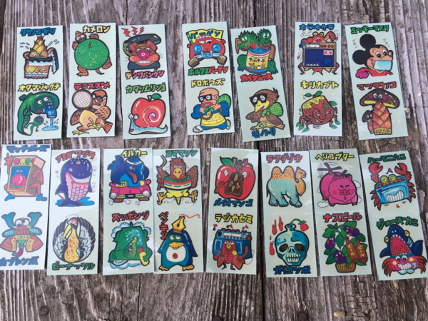 当時物 新品開封 まぜまぜシール 1~30フルコンプ 旧ビックマン