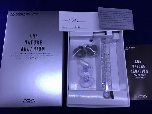☆ADA CO2 ビートル・カウンター☆ 未使用品 【公式通販】