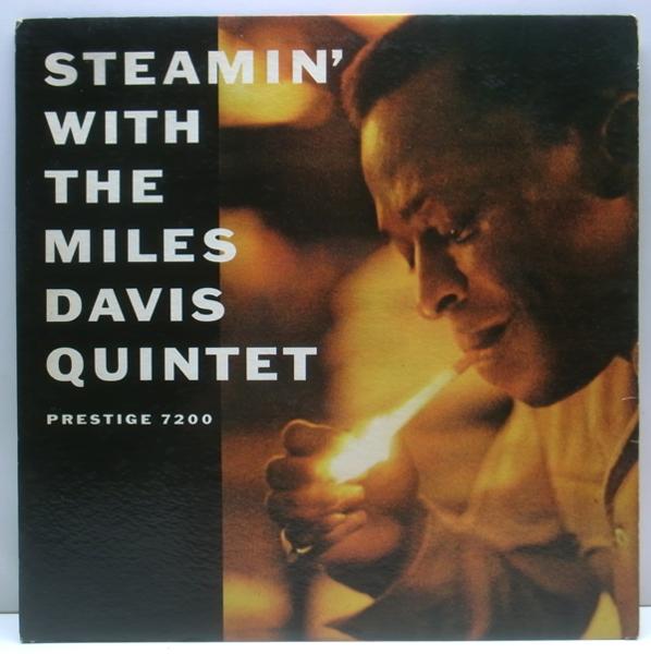 初回盤 NJ オリジ MILES DAVIS steamin 7200 / JOHN COLTRANE Miles
