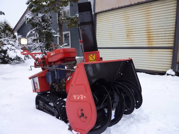 除雪機 ヤンマー YSR80X 除雪機☆YANMAR⁄ヤンマー☆YSR80X☆セル付き 