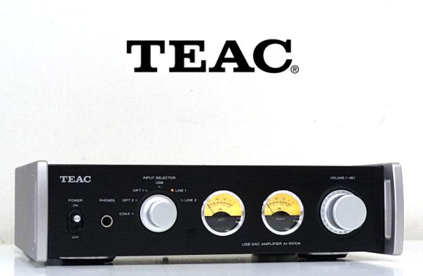 □□TEAC AI-501DA ステレオプリメインアンプ 元箱付 ティアック TEAC