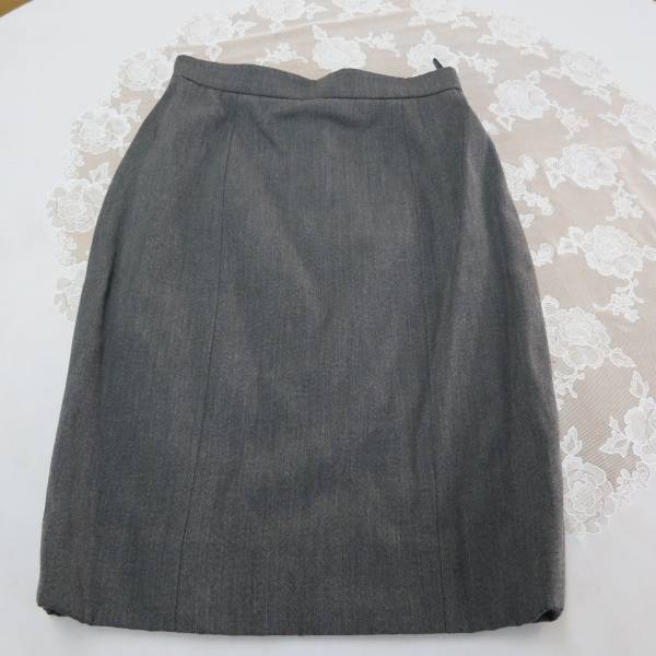 シャネル タイトスカート　　グレー　中古