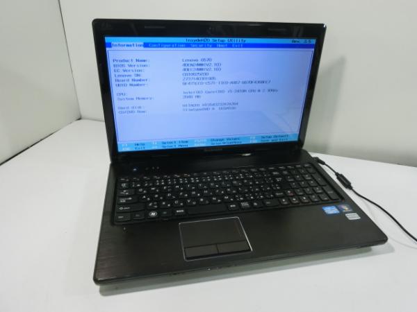 ジャンク!Lenovo G570 4334○Core i5 2410M 2.3G 2G 320G