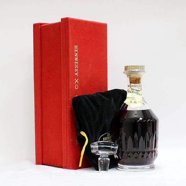 ★古酒1円～ 箱付/Hennessy(ヘネシー) XO バカラ O6A1404