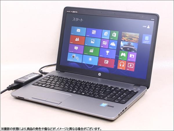 HP ProBook 450 G1 第4世代 Core i5 4200M 4GB 320GB DVDSM Win8