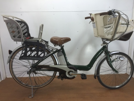 ブリヂストン　アンジェリーノ　グリーン　電動自転車【横浜2】