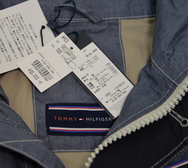 ●定価32千円TOMMY HILFIGERトミーカジュアルジャケットL灰新品