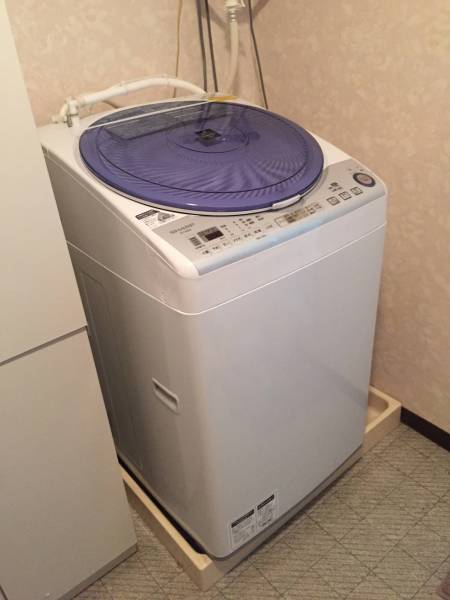 シャープ 8.0kg 全自動洗濯機 【SHARP ES-TA840A】青系