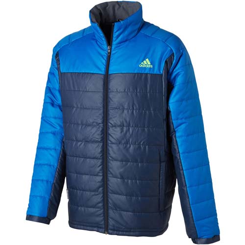 定価９０７２円★アディダス★中綿ジャケット（青×紺）★Ｍ