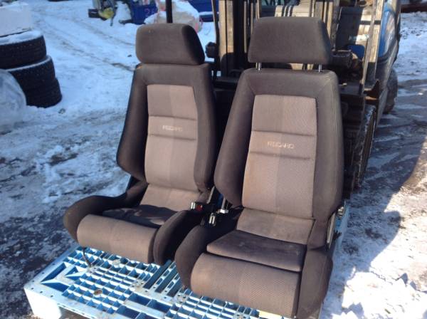 JZA70スープラ RECAROレカロシートレール付き 2脚セット