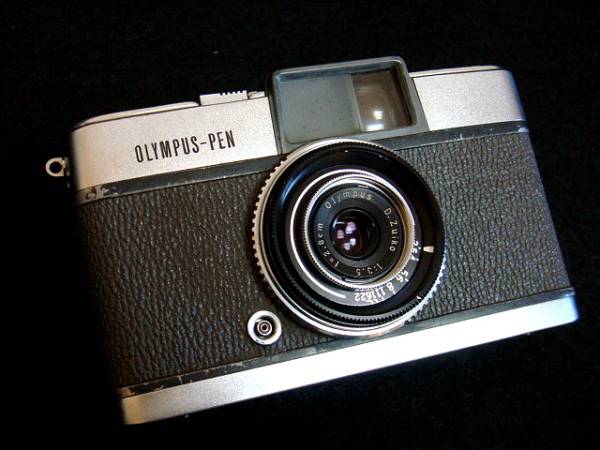 試写済 オリンパス ペン 初期 両耳 olympus pen ハーフ s w d ee