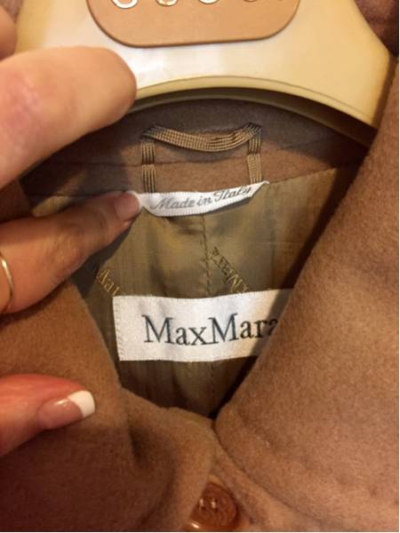 値下げ美品☆マックスマーラ コート☆白タグ☆42