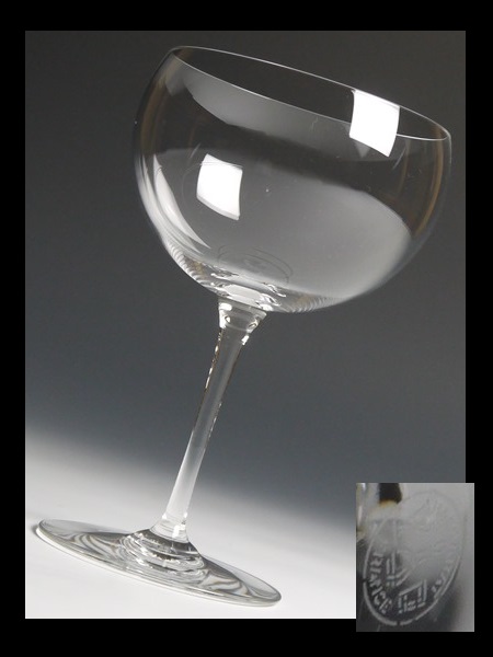 Y566 Baccarat バカラ クリスタル 大型 ワイングラス
