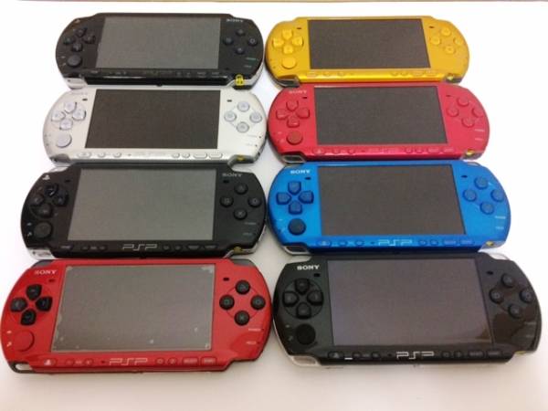 PSP-3000本体 8台セット☆ジャンクA444★送料328円
