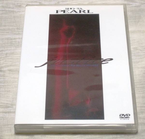 DVD PEARL/JUSTICE～Welcome To Real World～ Sealed Pearl DVD With