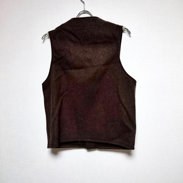 美品 FILSON マッキーノ ウールベスト 茶 フィルソン