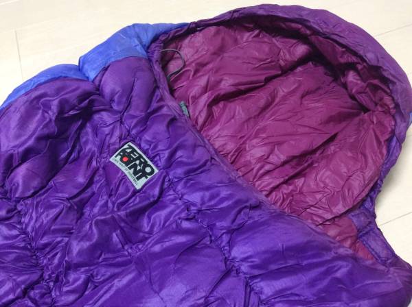 モンベルシュラフデュポン社ホロフィルⅡ使用ZEROPOINTmont-bell