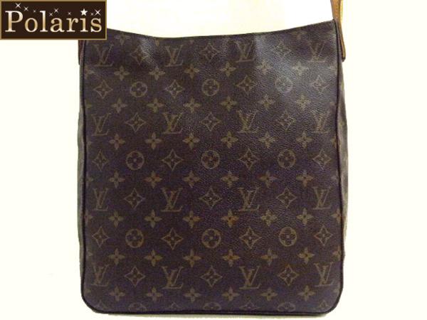 ヴィトン【本物】モノグラム「ルーピングGM」ショルダーバッグ