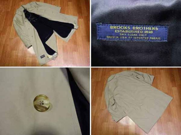 極美品！ブルックスブラザーズ ステンカラーコート XL 極美品