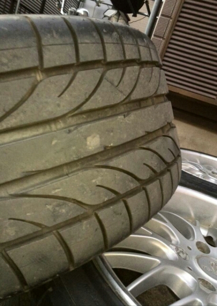 265/35R18 235/40R18 タイヤ ホイールセット ジャンク品