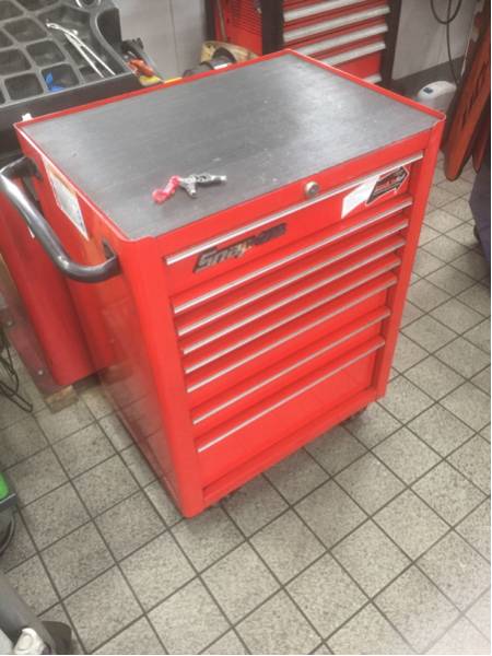 スナップオン 工具箱 ロールキャブ 8段 KRA-4008E