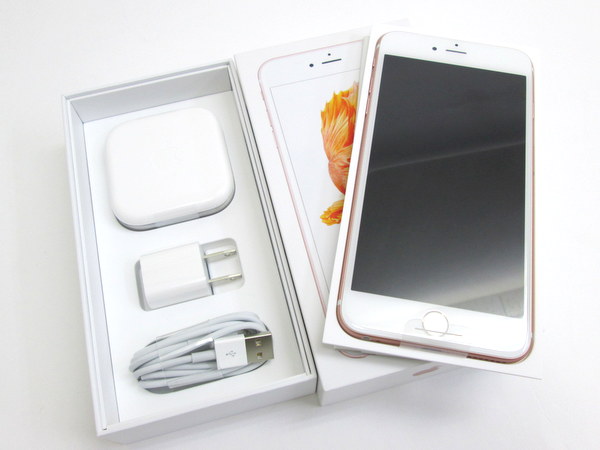 ■極美品 iPhone6S Plus ドコモ 128GB △ ローズゴールド F1606