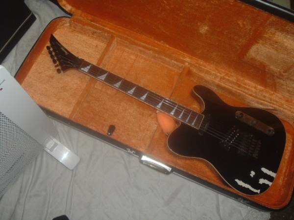 80S！希少テレキャス・Seymour Duncan 　PU搭載・本家Floyd Rose