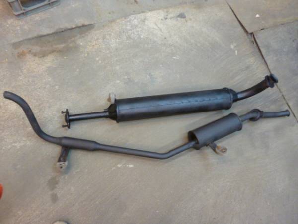 ジムニーＳＪ３０純正チャンバー＆マフラー