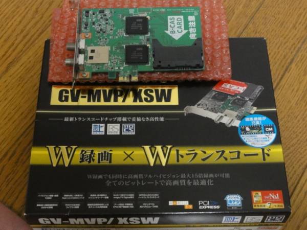 動作品♪I-O DATA GV-MVP⁄XS3W TVキャプチャーボード Wチューナー