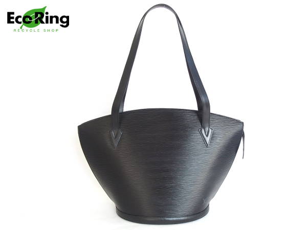 1円 美品 ヴィトン M52262 エピ サンジャック ブラック AA726