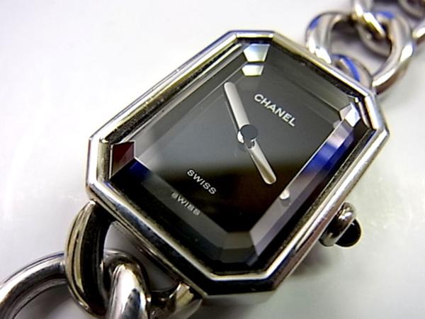 中古 希少 CHANEL シャネル プルミエール Mサイズ［ec11］ シャネル 