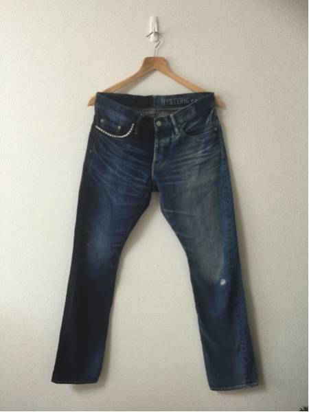 HYSTERICGLAMOUR HRLR加工 デニムパンツ キムタク着 W31 HYSTERIC 
