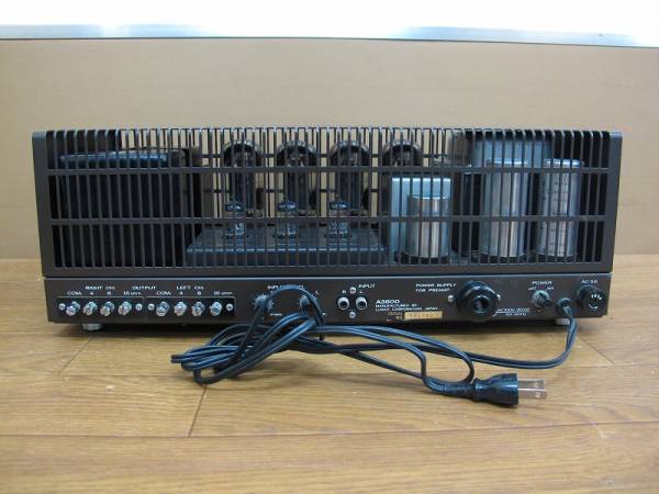 現状】LUXMAN/LUXKIT 真空管アンプ A3600 ②
