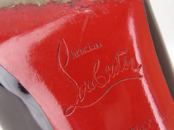 1円 クリスチャン ルブタン ハイヒール パンプス 23.5cm ES280