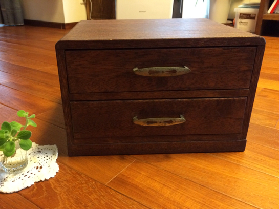 木製 小引き出し 古道具 昭和レトロ アンティーク