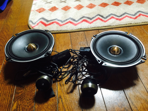 DDJ-R170S アルパイン セパレート スピーカー スピーカー 自動車