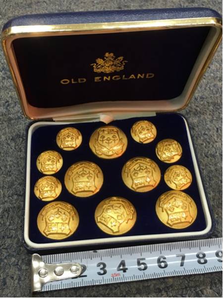 OLD ENGLAND ボタンセット？詳細不明(M-310）