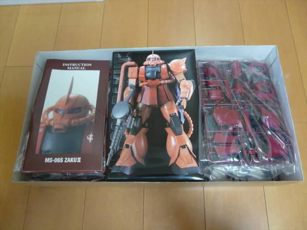 ◆PG◆1/60◆シャア専用ザクⅡ◆ガンプラ◆未組立