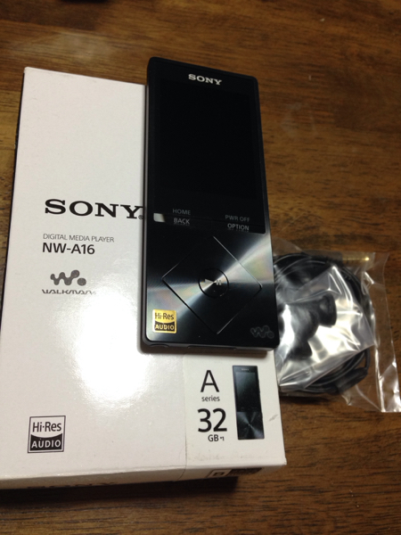 SONY WALKMAN ソニー NW-A16 32G ブラック 中古美品