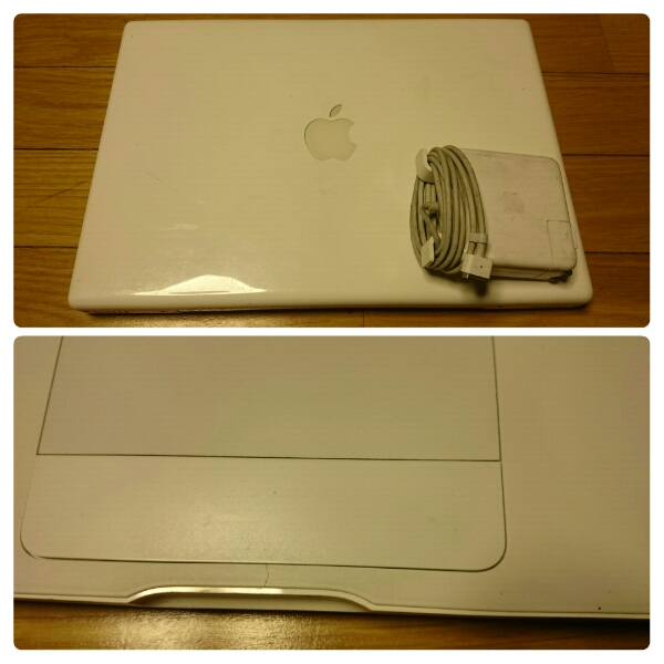 ジャンク)Apple MacBook A1181☆Core2 2.16/2x1g/120 ジャンクMacbook