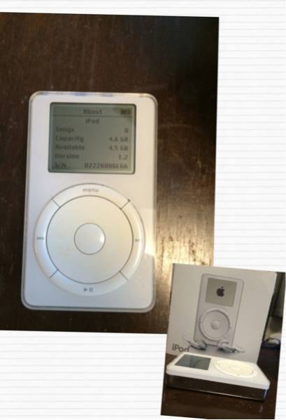 初代iPod 5GB 箱、付属品つき Apple 初代 iPod（第1世代）5GB｜Yahoo