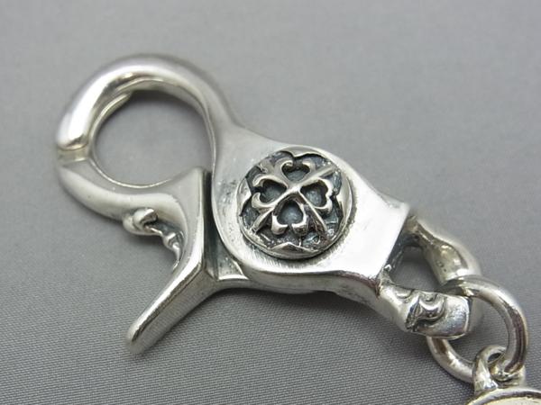 クロスボールウォレットチェーン シルバー CHROME HEARTS クロスボール