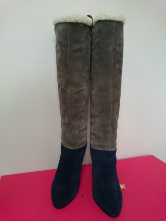 美品 DIANA ロング ブーツ ムートン 検かねまつ プールサイド 24