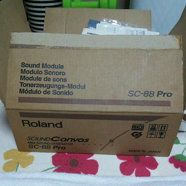 Roland Canvas SOUND SC-88 Sound Pro SC-88Pro MIDI | General SC
